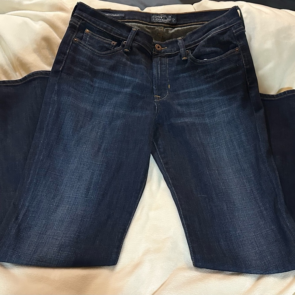 Lucky Brand Blue Straight Leg Jeans